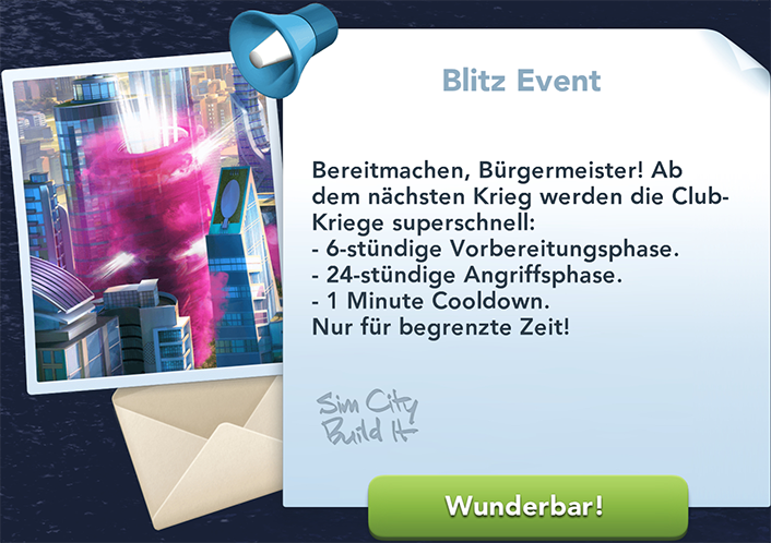 Blitz Event Info