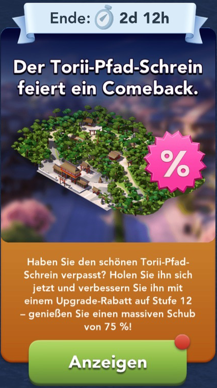 Der Torii Pfad Schrein Start