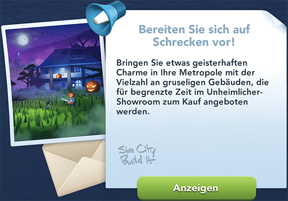 Unheimlicher Showroom Info