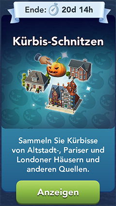 Kürbis Schnitzen Start