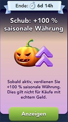 Schub+100 Prozent Start