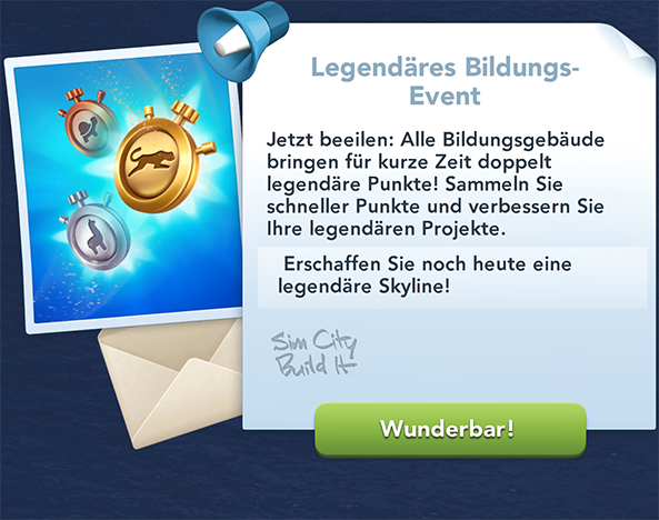 Legendäres Bildungs Event Info