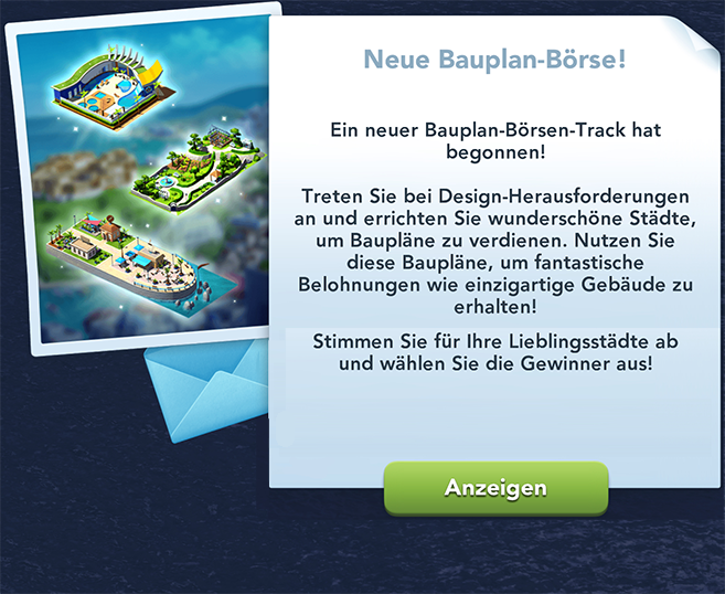 Neue Bauplan Börse Info
