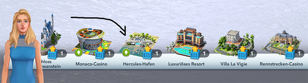 Der Port Hercules Info