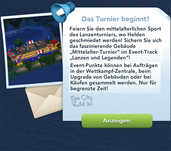 Das Tunier Info