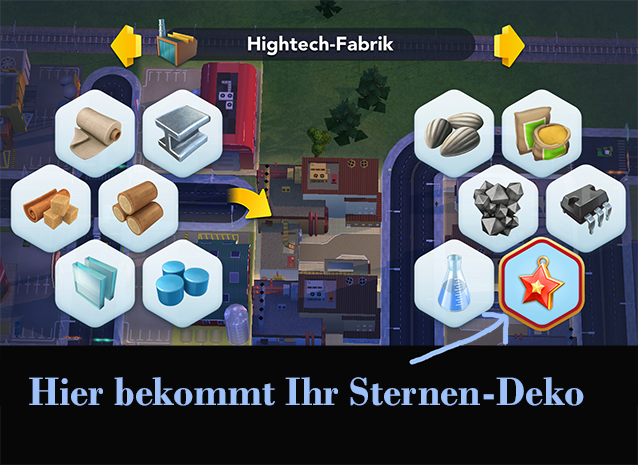 Sternen Deko Info