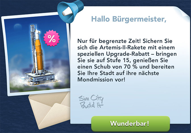 Artemis II Rakete Info