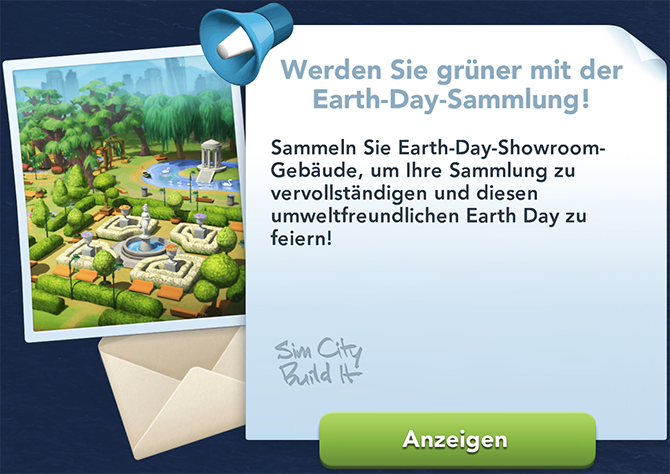 Earth Day Sammlung Info