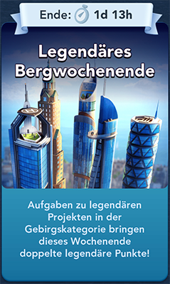 Legendäres Bergwochenende Start