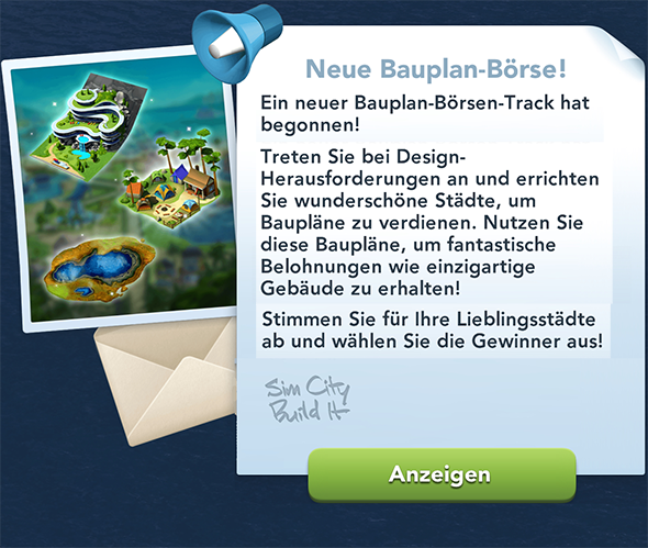 Neue Bauplan Börse Info