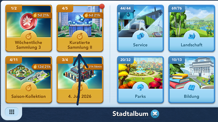 Die kuratierte Sammlung Info1