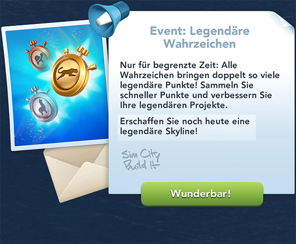 Event Legendäre Warzeichen Info