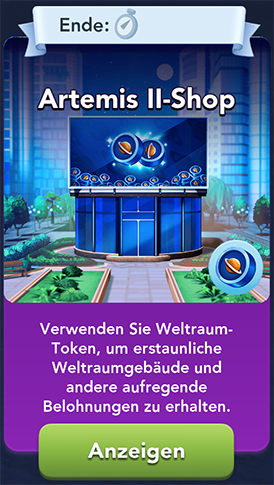 Artemis II Shop Start