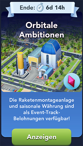 Orbitale Ambitionen Start