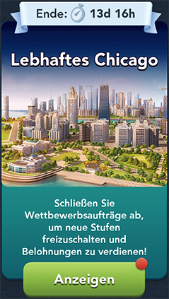 Lebhaftes Chicago Start