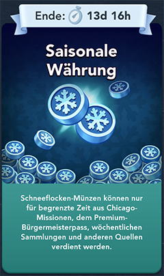 Saisonale Währung Start