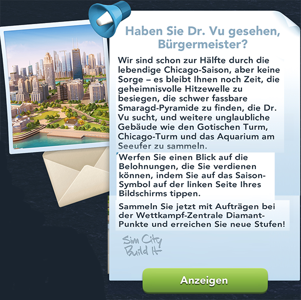 Info zu Hälfte der Sison Info