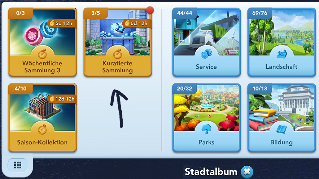 Die kuratierte Sammlung Info1